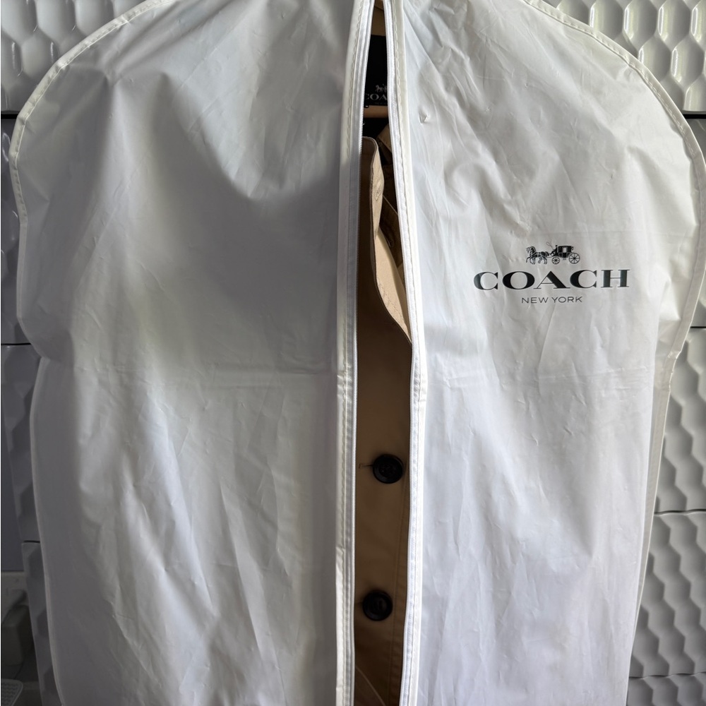Coach Mid Trench Coat - Classic Khaki - Picture 8 of 8